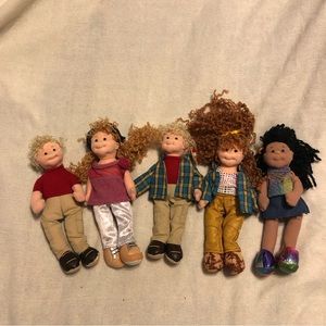 Lot of 5 TY teenie beanie boppers